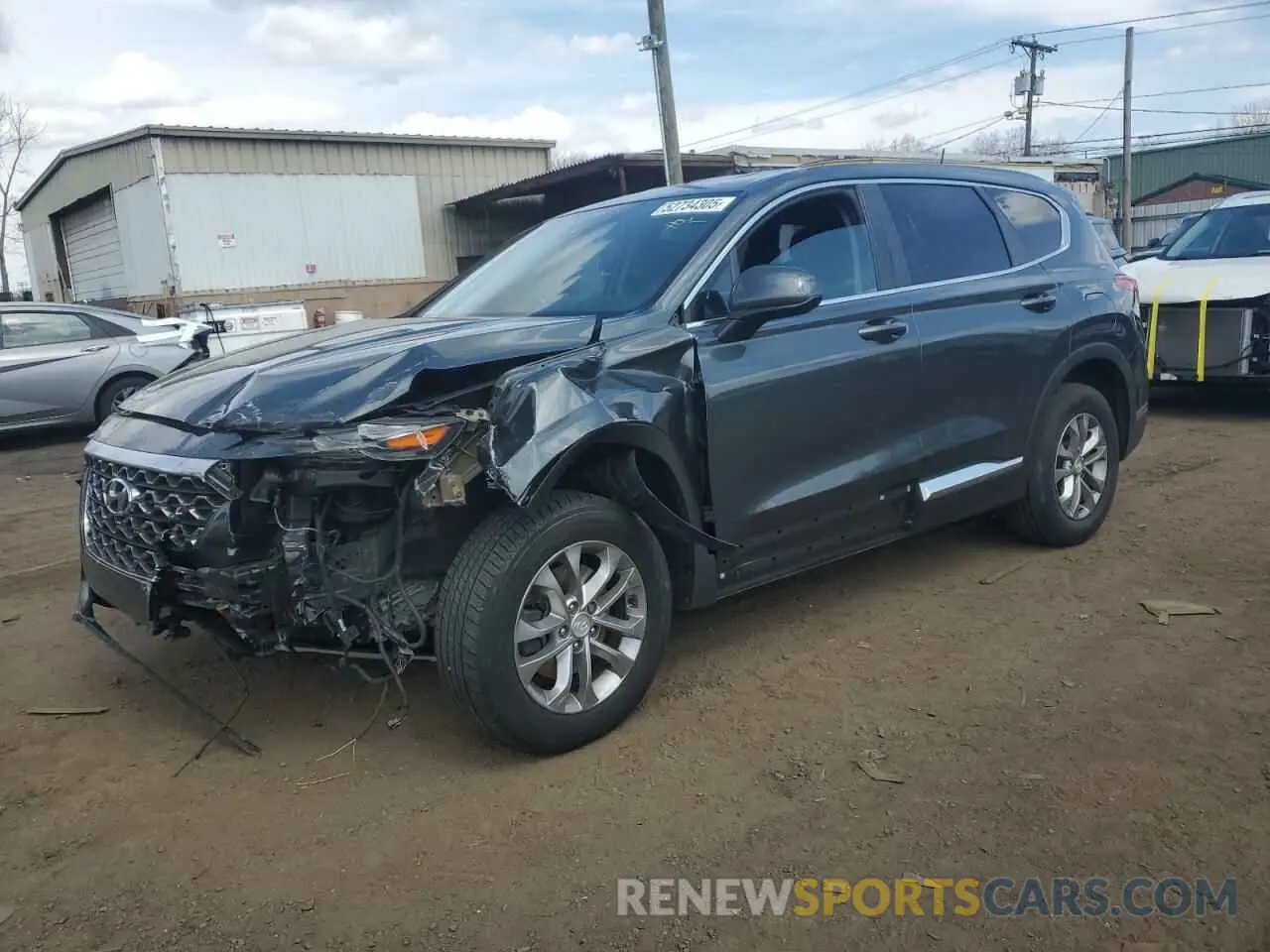 1 fotografías del automóvil dañado 5NMS2CAD9LH195560 HYUNDAI SANTA FE 2020