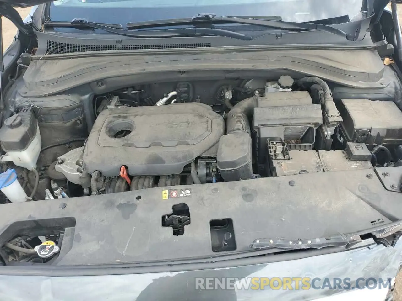 13 fotografías del automóvil dañado 5NMS2CAD9LH195560 HYUNDAI SANTA FE 2020