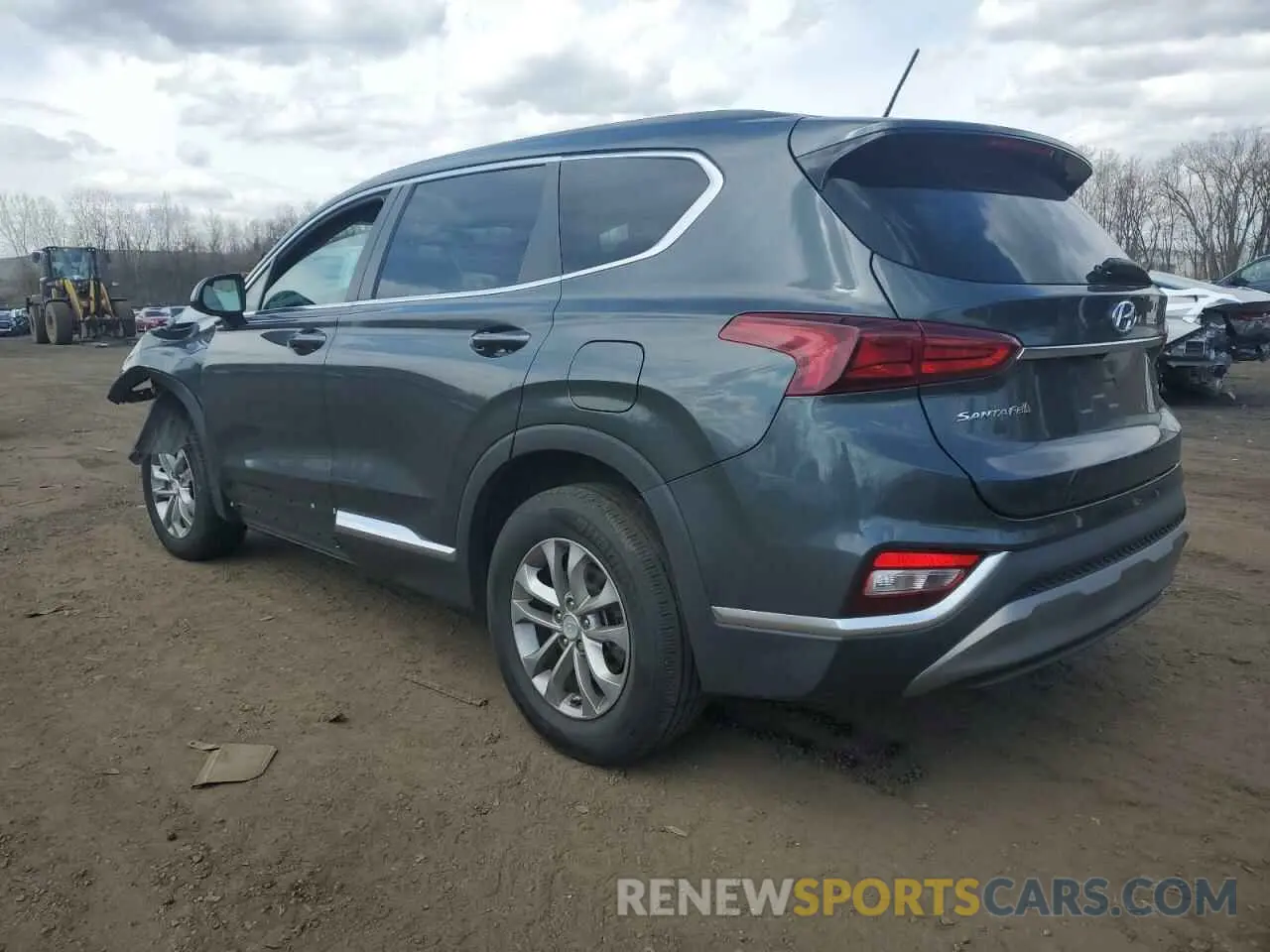 2 fotografías del automóvil dañado 5NMS2CAD9LH195560 HYUNDAI SANTA FE 2020