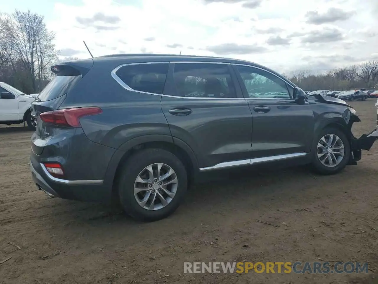 3 fotografías del automóvil dañado 5NMS2CAD9LH195560 HYUNDAI SANTA FE 2020