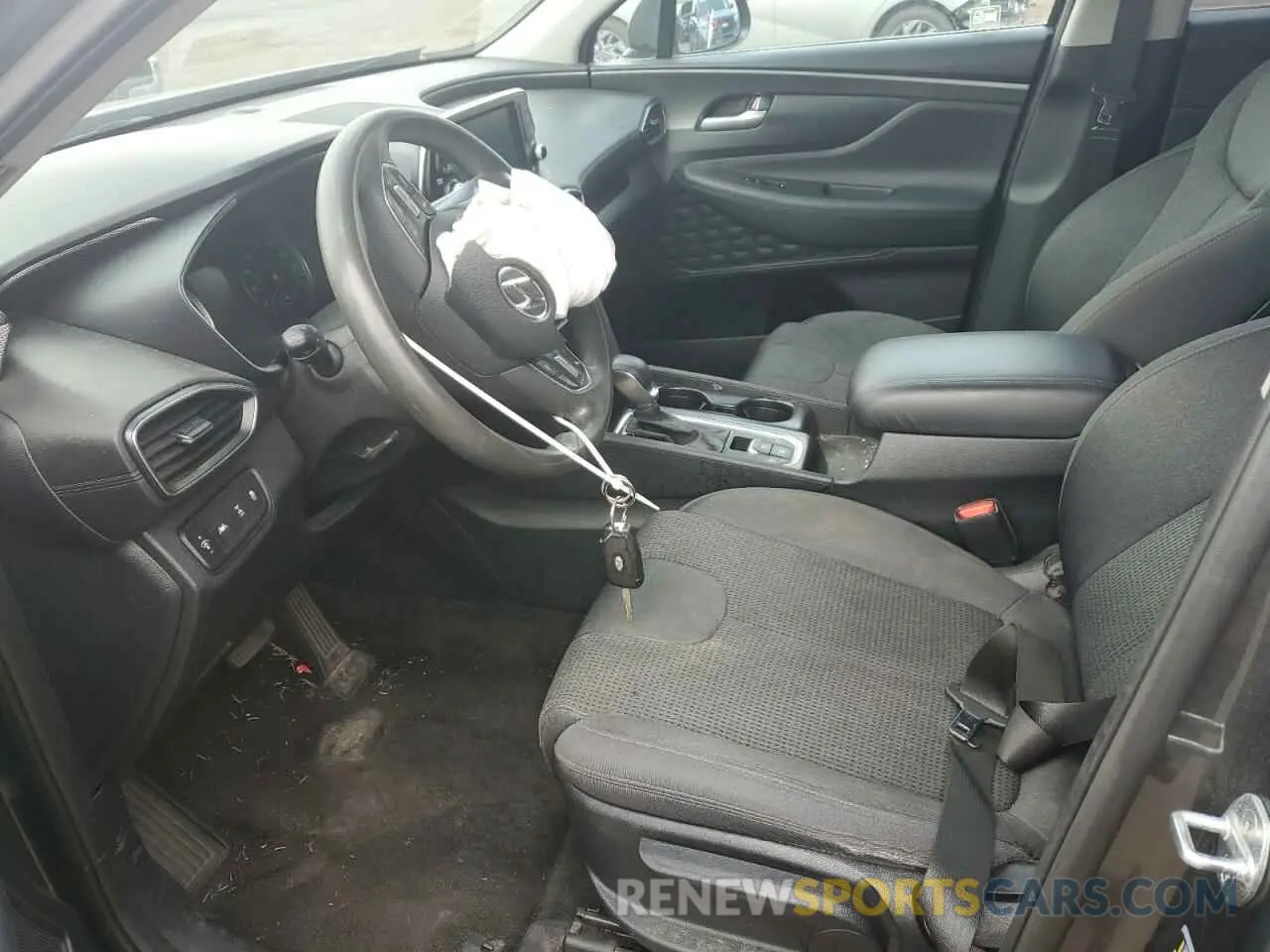 7 fotografías del automóvil dañado 5NMS2CAD9LH195560 HYUNDAI SANTA FE 2020