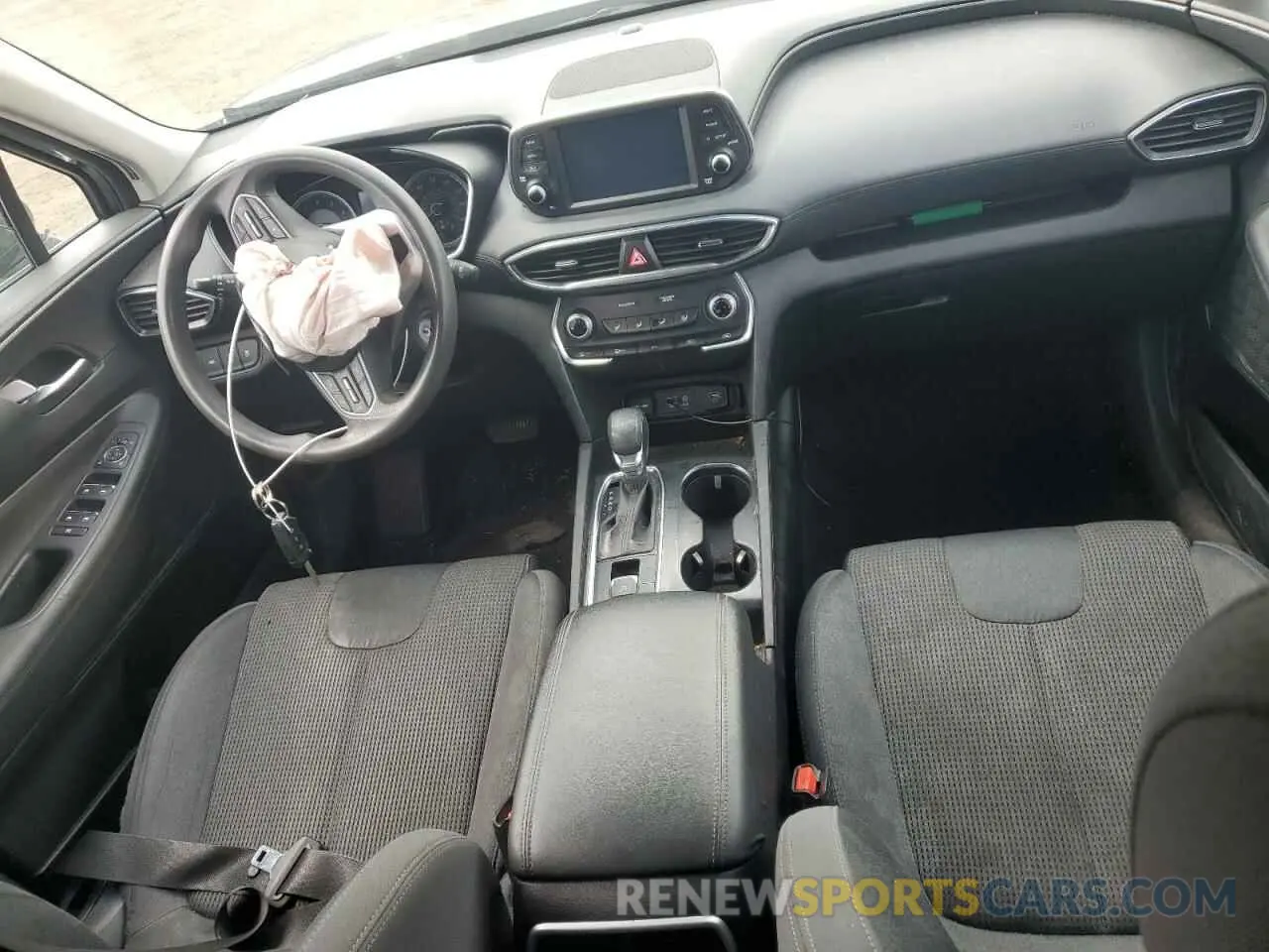 8 fotografías del automóvil dañado 5NMS2CAD9LH195560 HYUNDAI SANTA FE 2020
