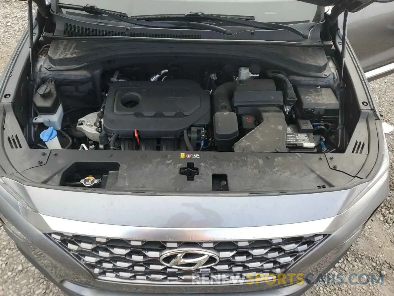 12 fotografías del automóvil dañado 5NMS2CADXLH170733 HYUNDAI SANTA FE 2020