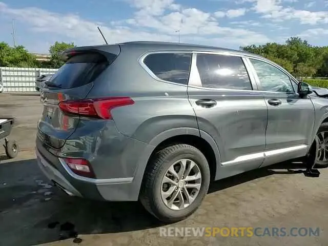 11 fotografías del automóvil dañado 5NMS2CADXLH218344 HYUNDAI SANTA FE 2020