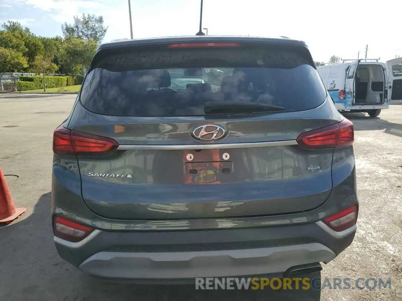 6 fotografías del automóvil dañado 5NMS2CADXLH218344 HYUNDAI SANTA FE 2020