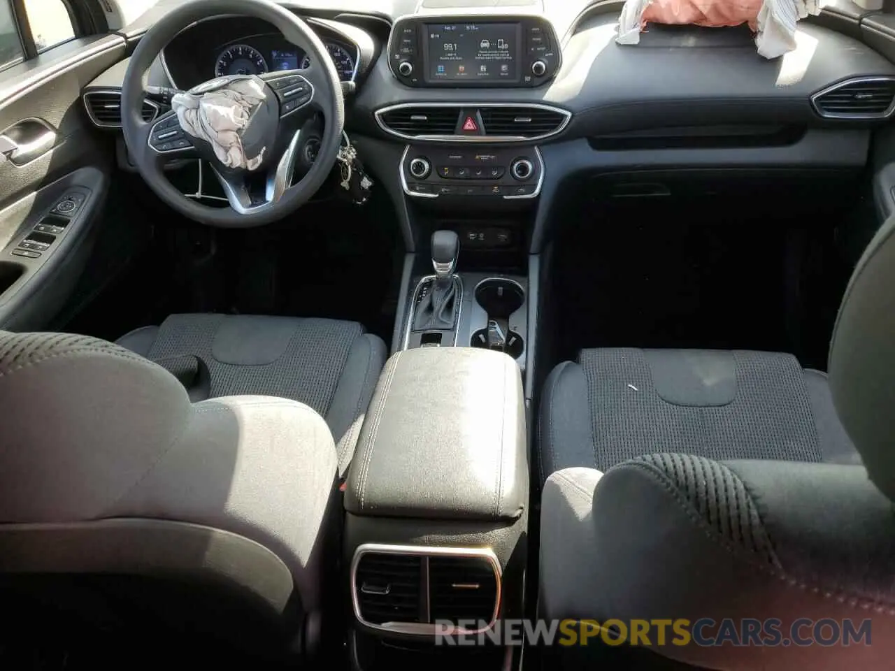 8 fotografías del automóvil dañado 5NMS2CADXLH218344 HYUNDAI SANTA FE 2020