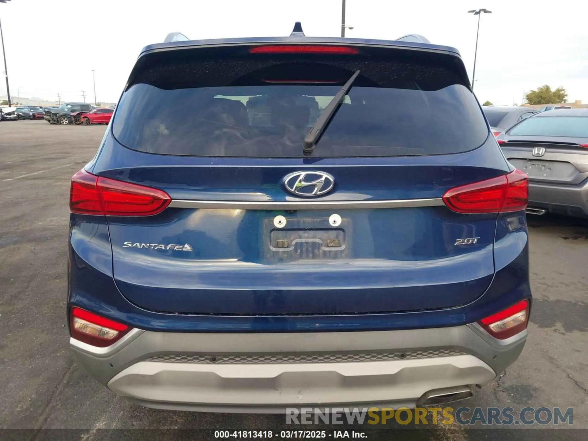 17 fotografías del automóvil dañado 5NMS33AA2LH156683 HYUNDAI SANTA FE 2020