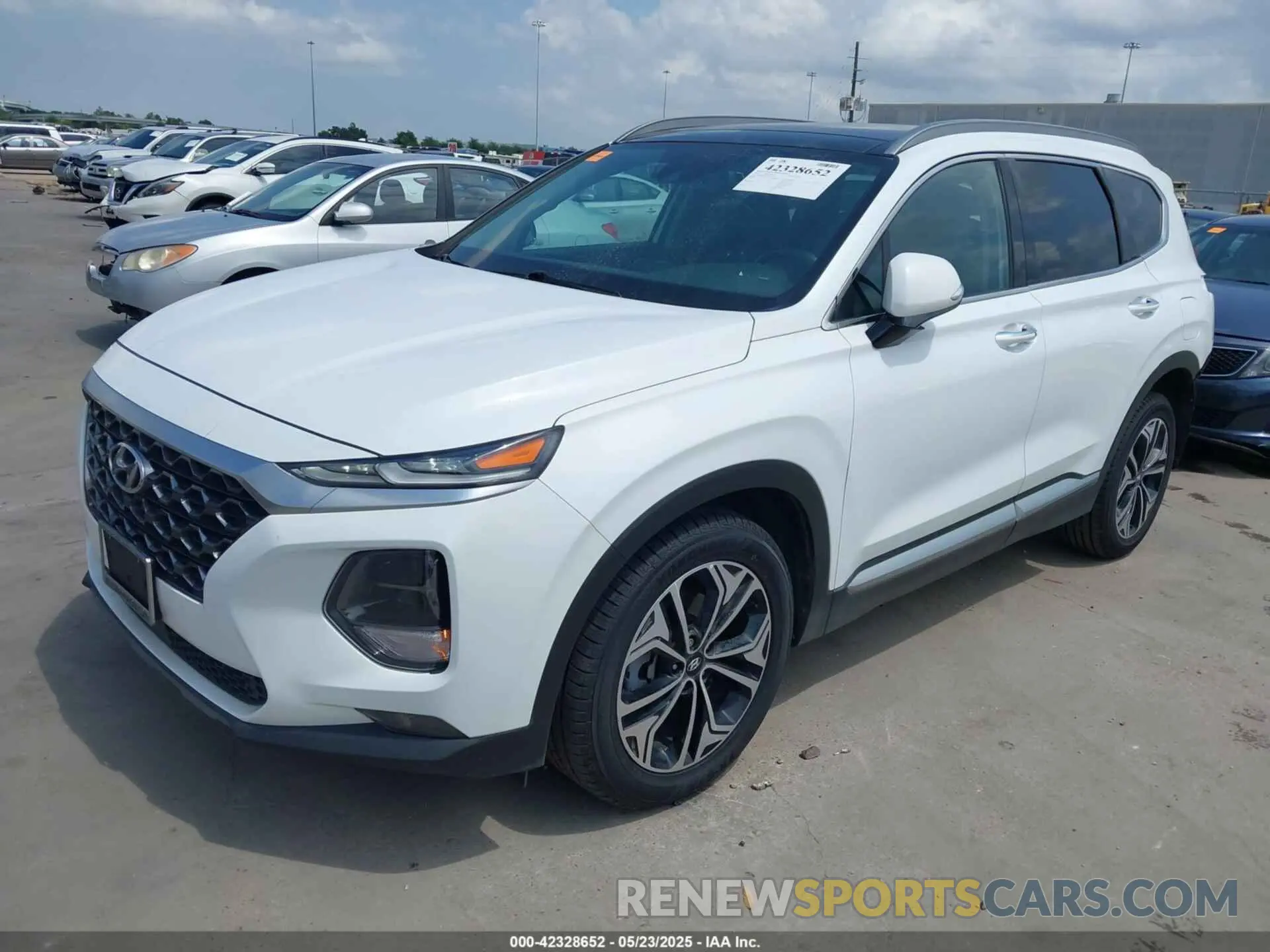 2 fotografías del automóvil dañado 5NMS33AA2LH214808 HYUNDAI SANTA FE 2020