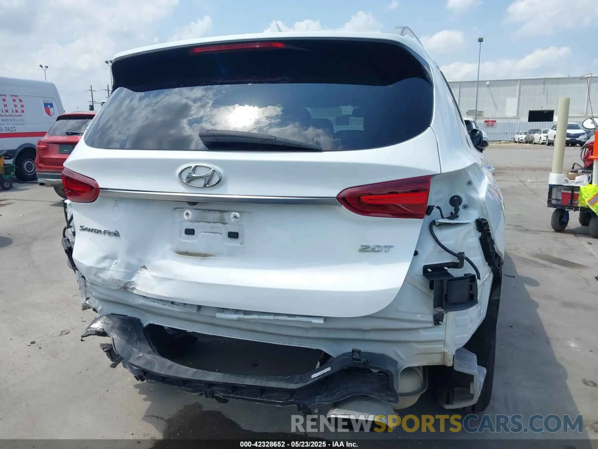 6 fotografías del automóvil dañado 5NMS33AA2LH214808 HYUNDAI SANTA FE 2020