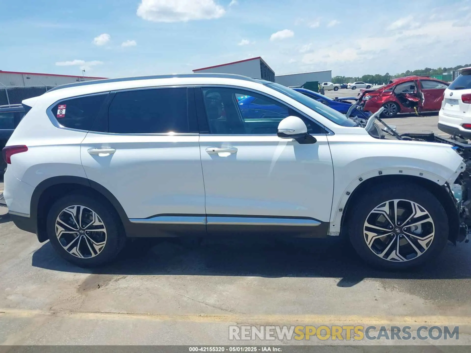 14 fotografías del automóvil dañado 5NMS33AA2LH294515 HYUNDAI SANTA FE 2020