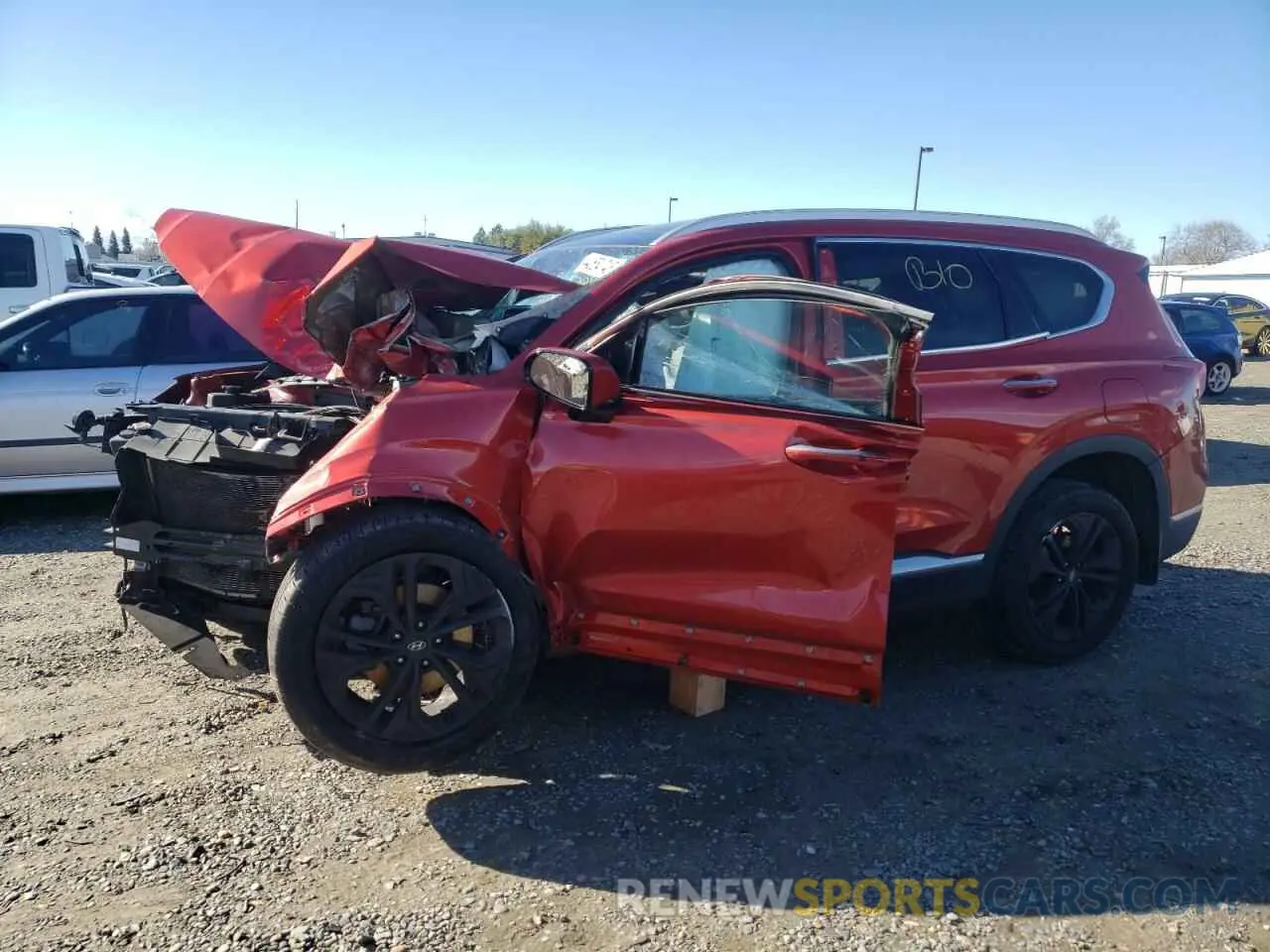 1 fotografías del automóvil dañado 5NMS33AA5LH237242 HYUNDAI SANTA FE 2020