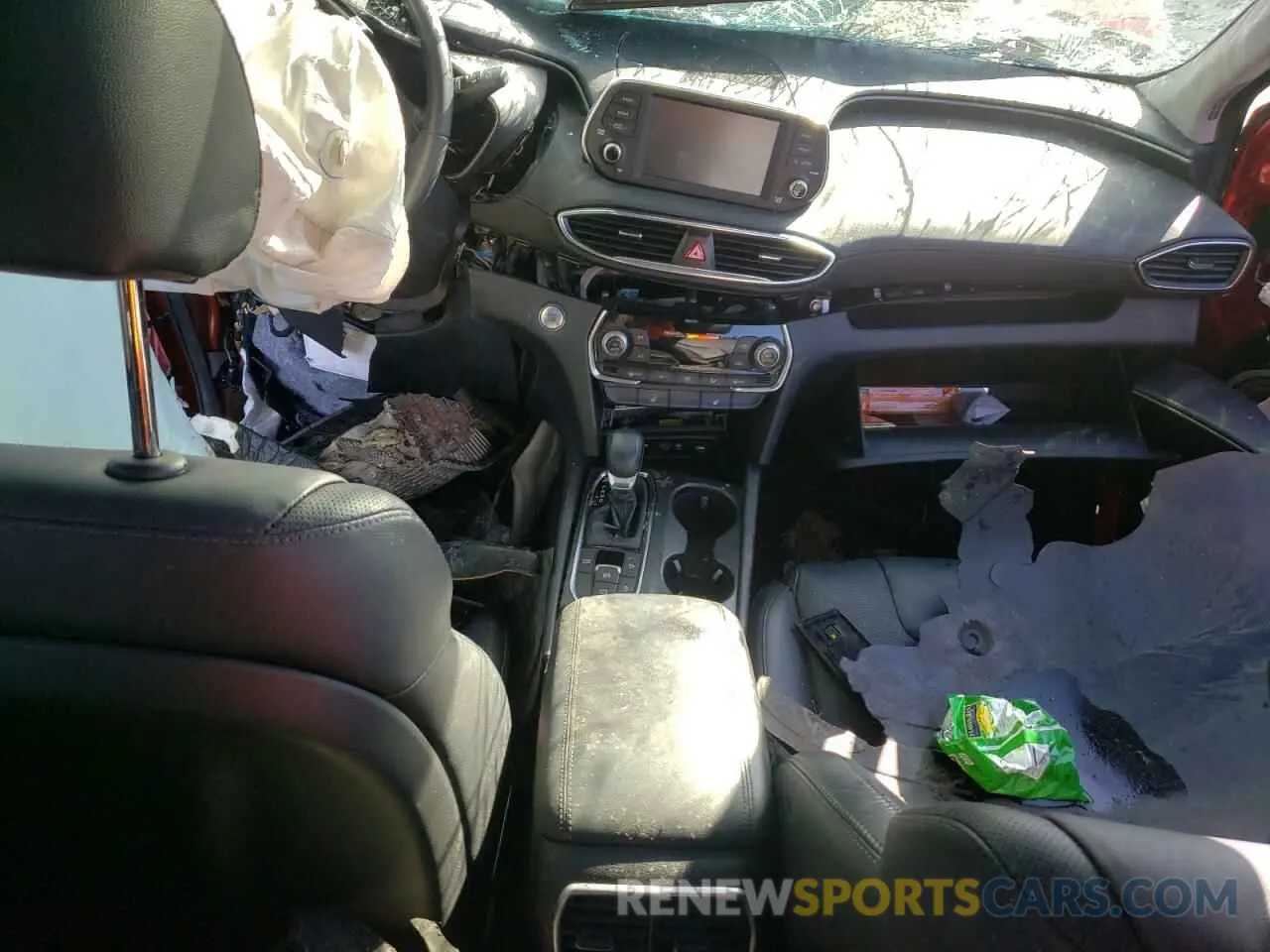 8 fotografías del automóvil dañado 5NMS33AA5LH237242 HYUNDAI SANTA FE 2020