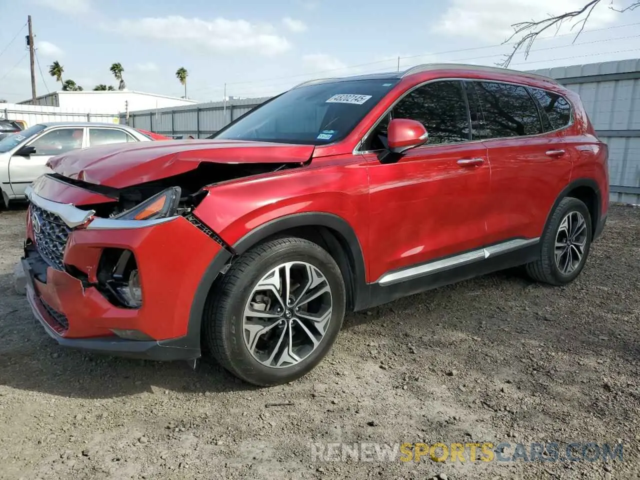 1 fotografías del automóvil dañado 5NMS33AA5LH292127 HYUNDAI SANTA FE 2020