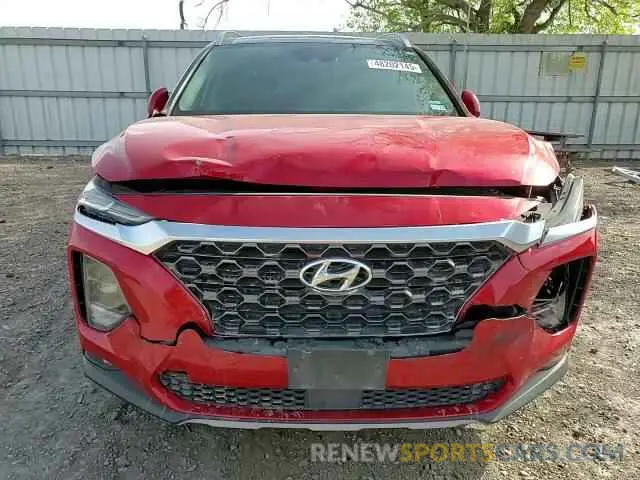 11 fotografías del automóvil dañado 5NMS33AA5LH292127 HYUNDAI SANTA FE 2020