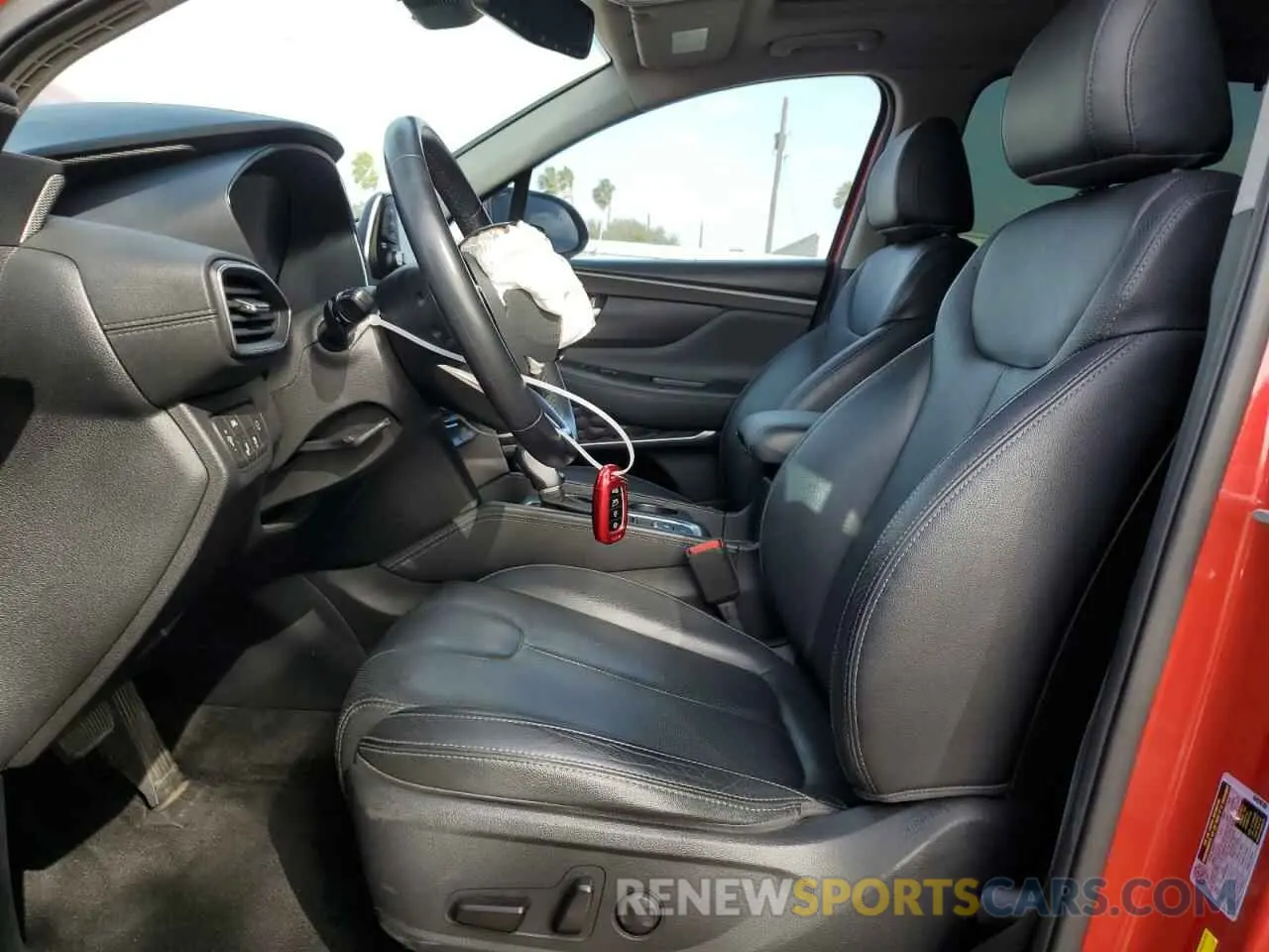 7 fotografías del automóvil dañado 5NMS33AA5LH292127 HYUNDAI SANTA FE 2020