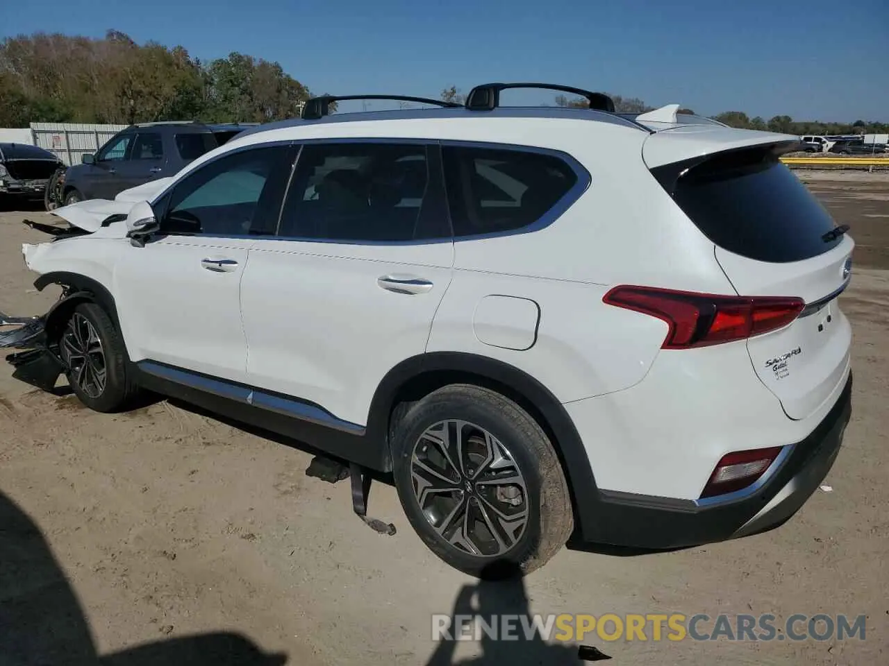 2 fotografías del automóvil dañado 5NMS33AA6LH283176 HYUNDAI SANTA FE 2020