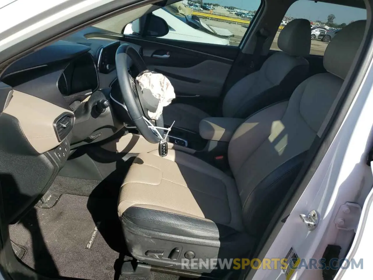 7 fotografías del automóvil dañado 5NMS33AA6LH283176 HYUNDAI SANTA FE 2020