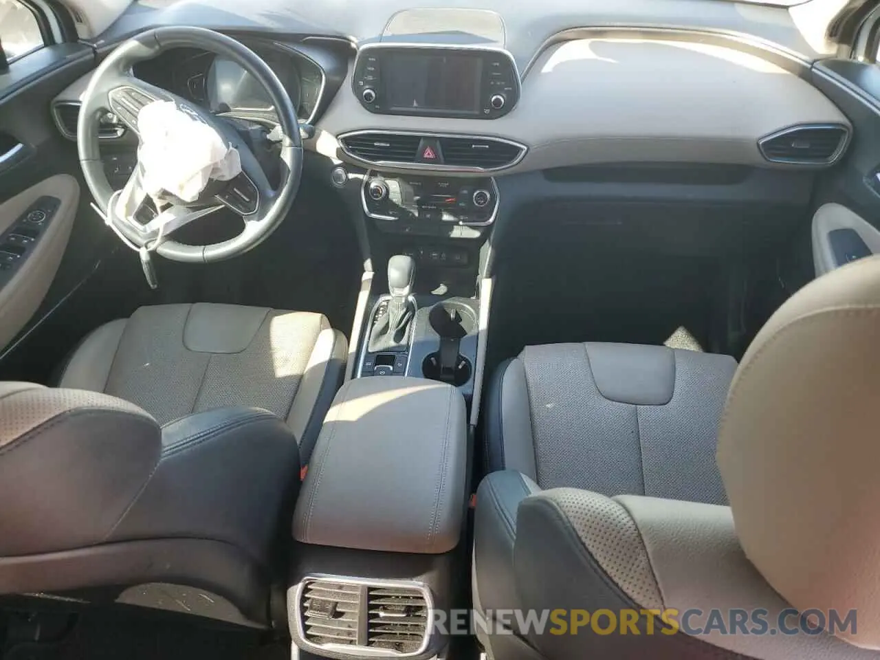 8 fotografías del automóvil dañado 5NMS33AA6LH283176 HYUNDAI SANTA FE 2020