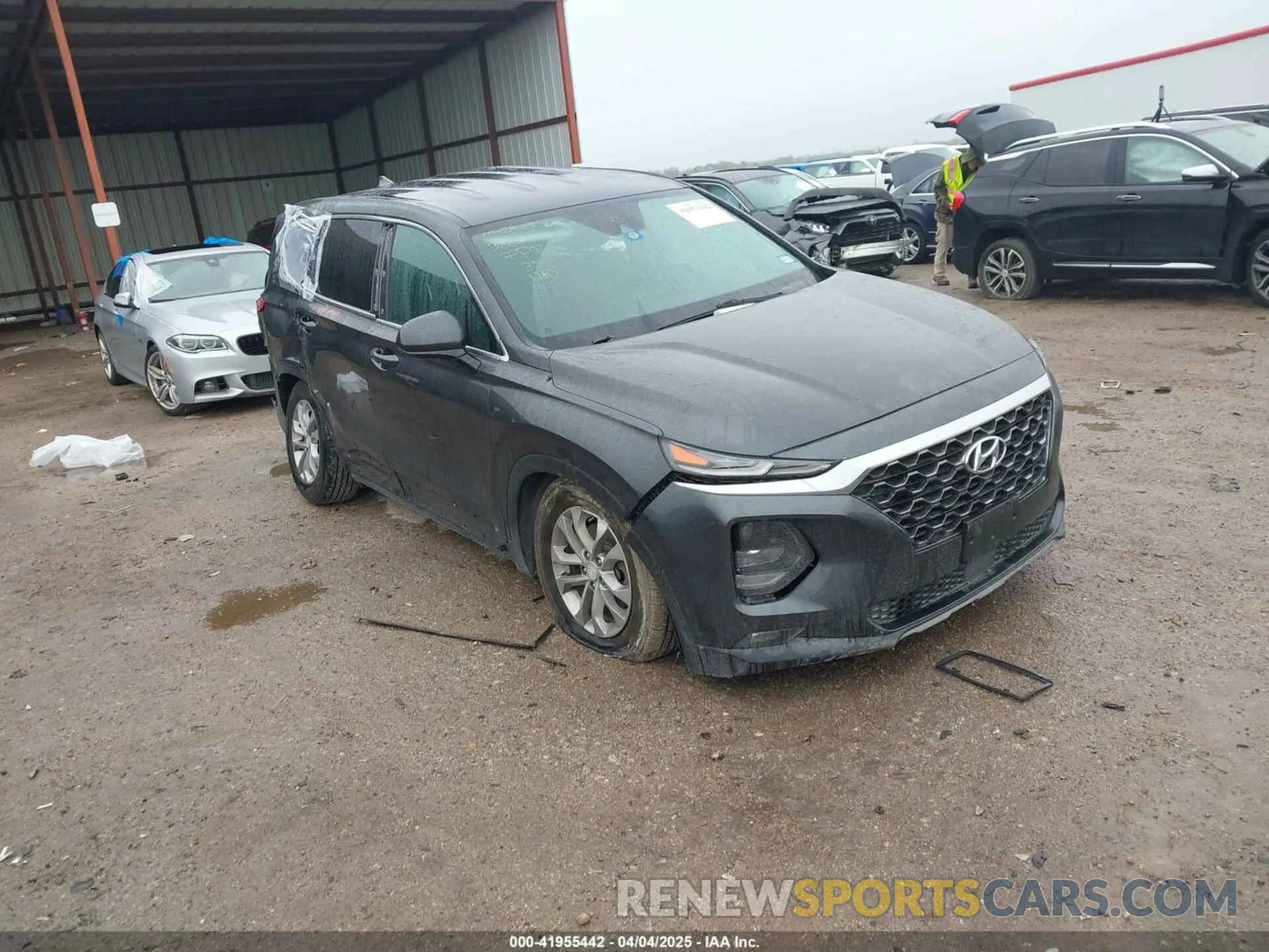 1 fotografías del automóvil dañado 5NMS33AD0LH224067 HYUNDAI SANTA FE 2020