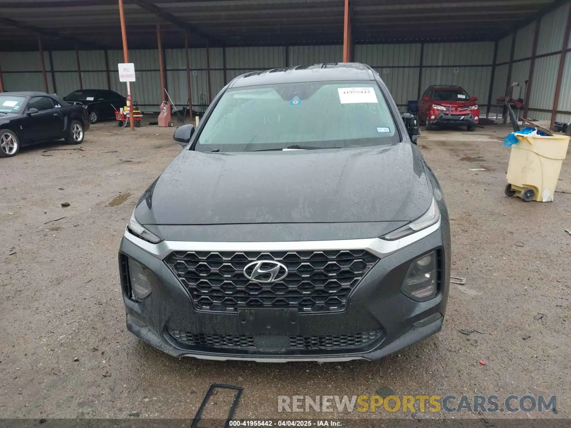 12 fotografías del automóvil dañado 5NMS33AD0LH224067 HYUNDAI SANTA FE 2020