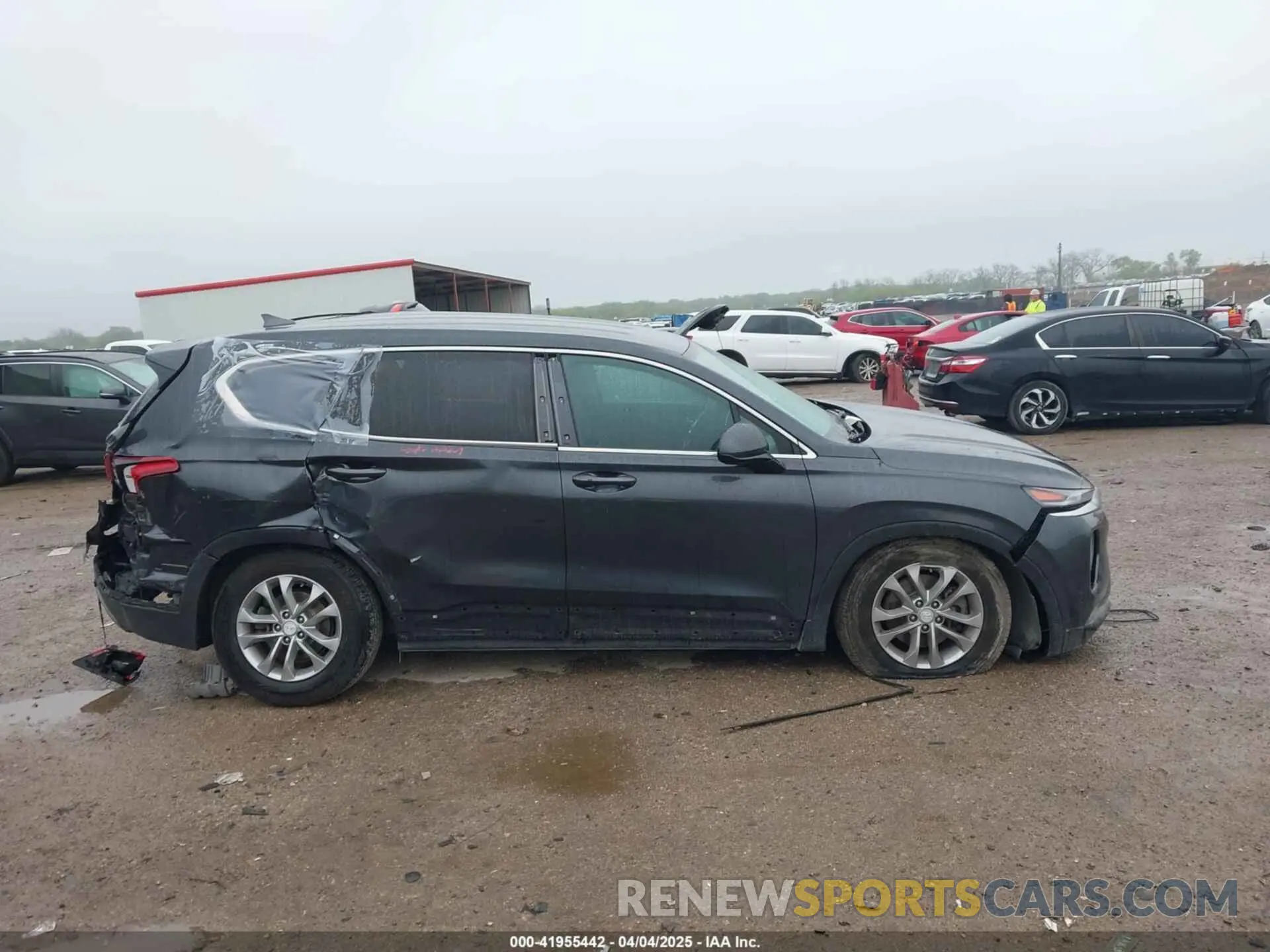 13 fotografías del automóvil dañado 5NMS33AD0LH224067 HYUNDAI SANTA FE 2020