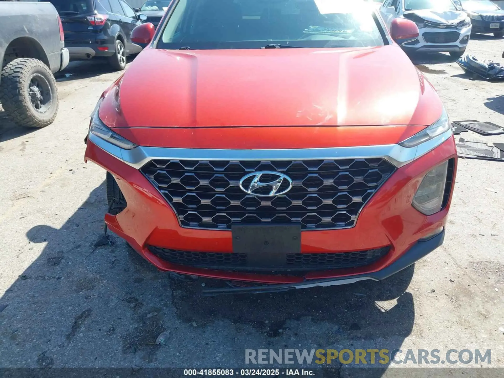 12 fotografías del automóvil dañado 5NMS33AD0LH229799 HYUNDAI SANTA FE 2020
