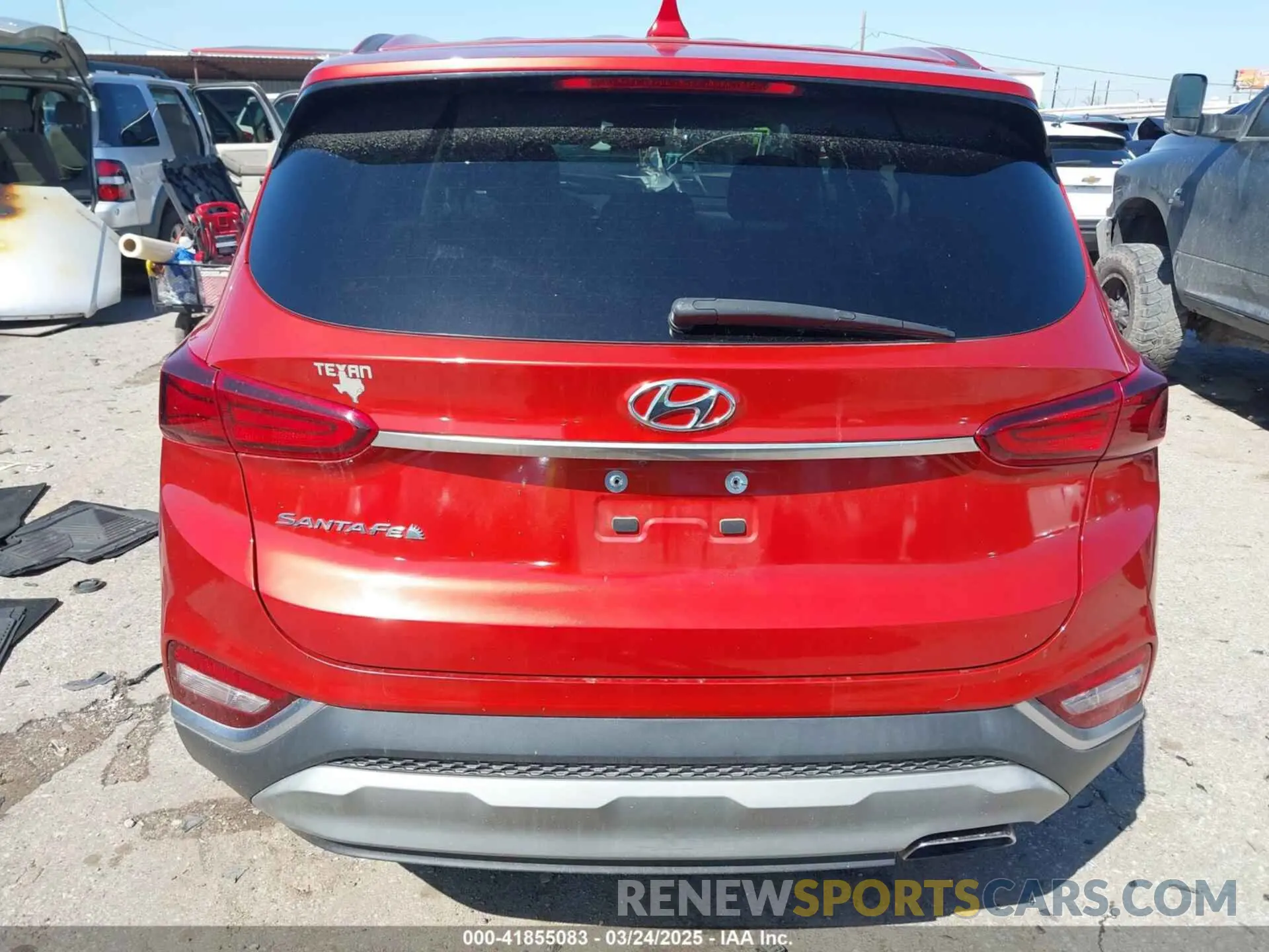16 fotografías del automóvil dañado 5NMS33AD0LH229799 HYUNDAI SANTA FE 2020