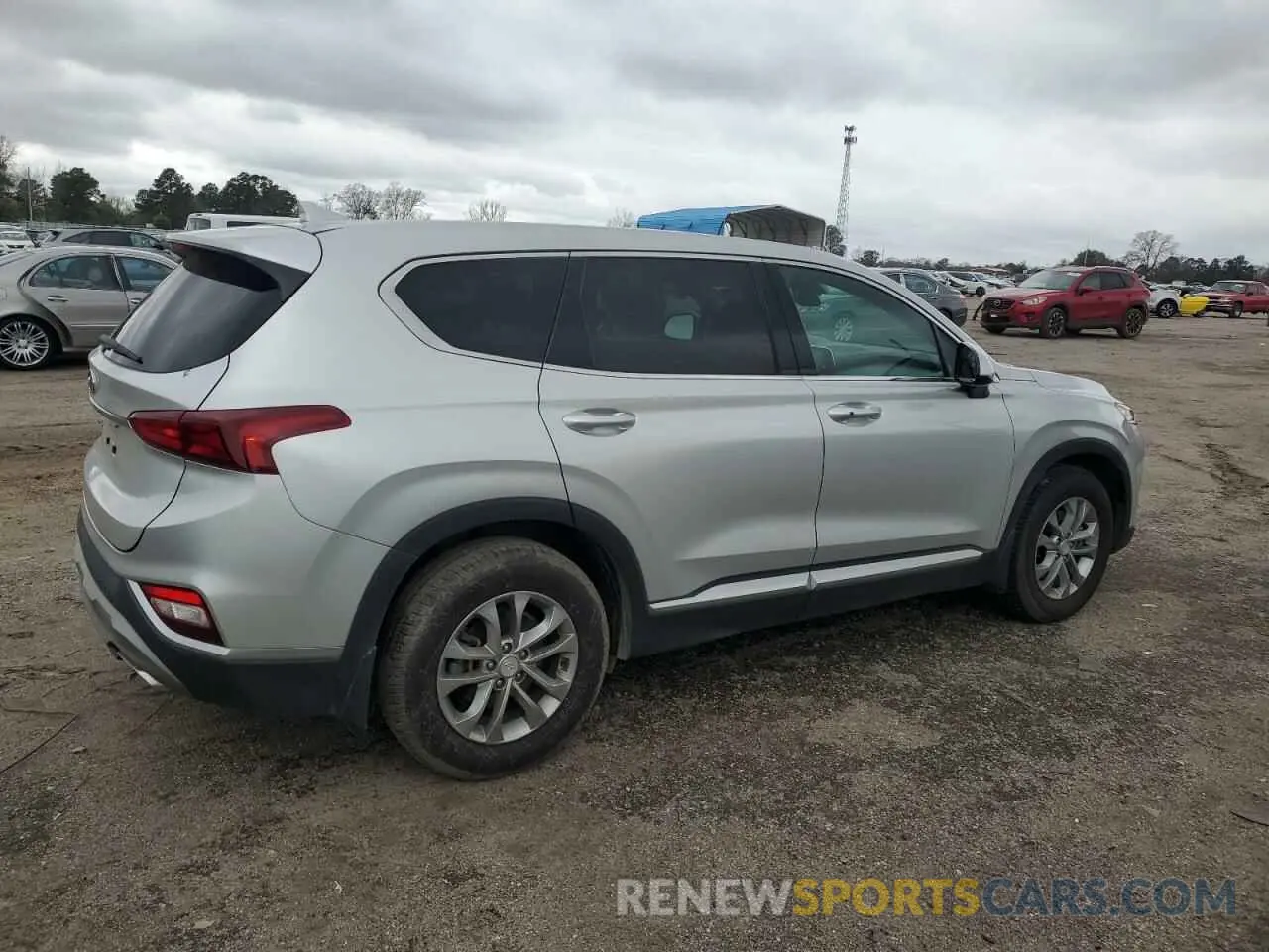 3 fotografías del automóvil dañado 5NMS33AD1LH166194 HYUNDAI SANTA FE 2020