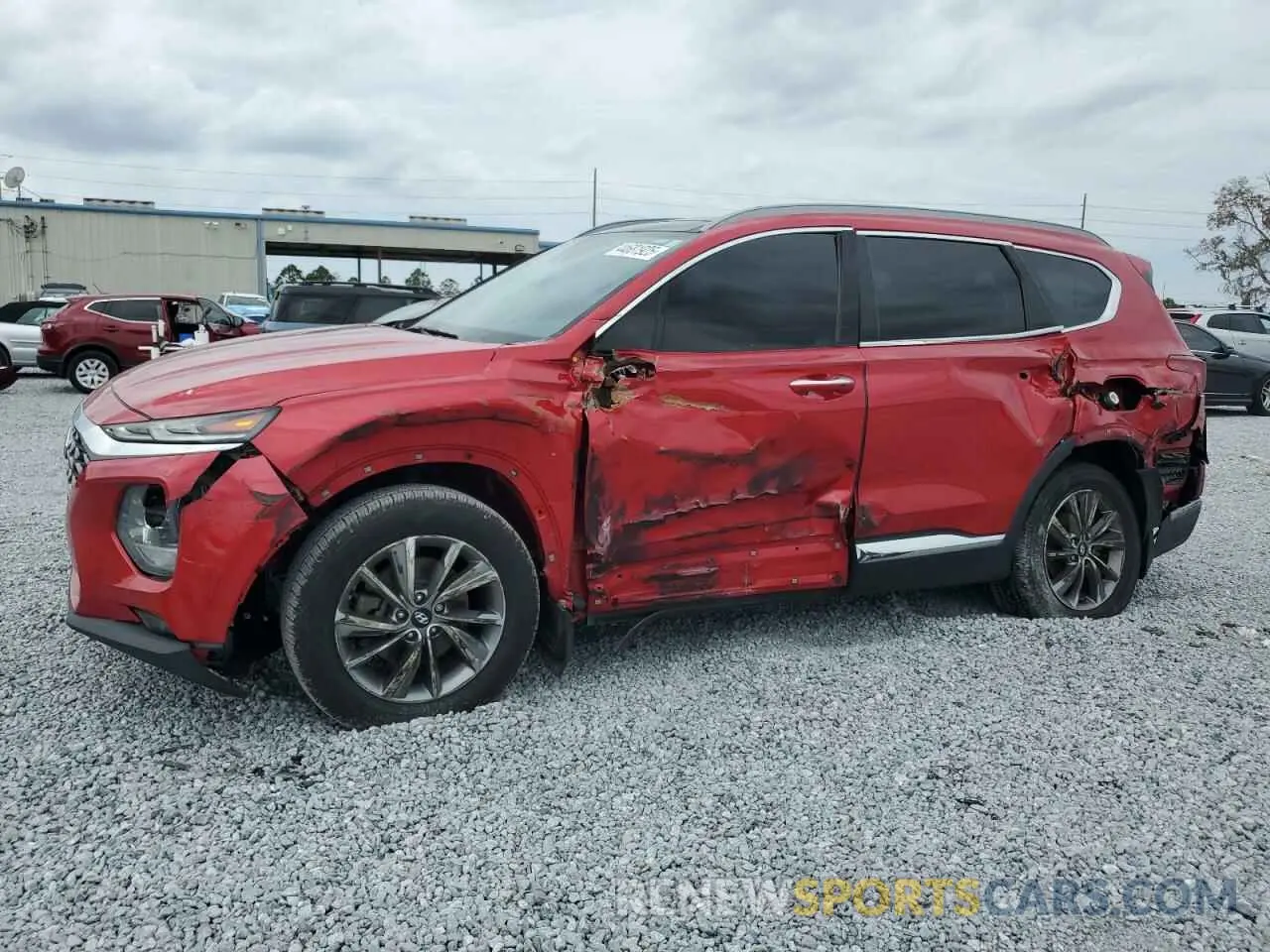 1 fotografías del automóvil dañado 5NMS33AD1LH214390 HYUNDAI SANTA FE 2020