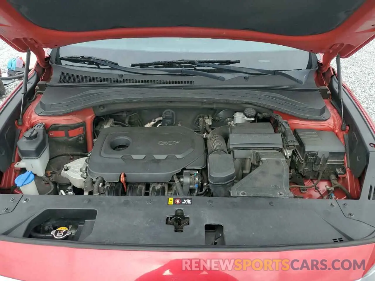 12 fotografías del automóvil dañado 5NMS33AD1LH214390 HYUNDAI SANTA FE 2020