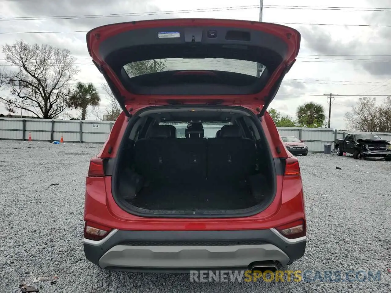 6 fotografías del automóvil dañado 5NMS33AD1LH214390 HYUNDAI SANTA FE 2020