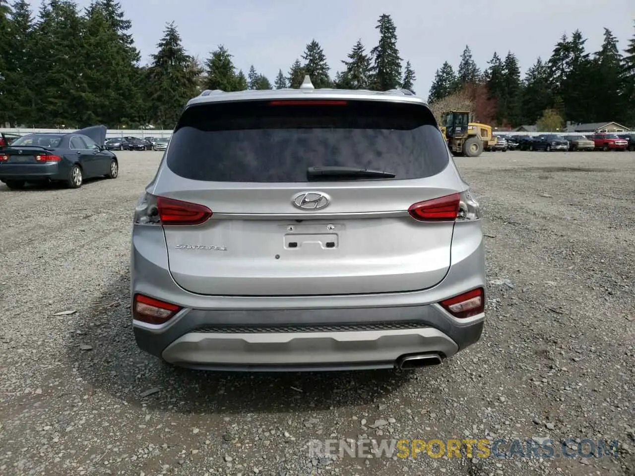 6 fotografías del automóvil dañado 5NMS33AD1LH223493 HYUNDAI SANTA FE 2020