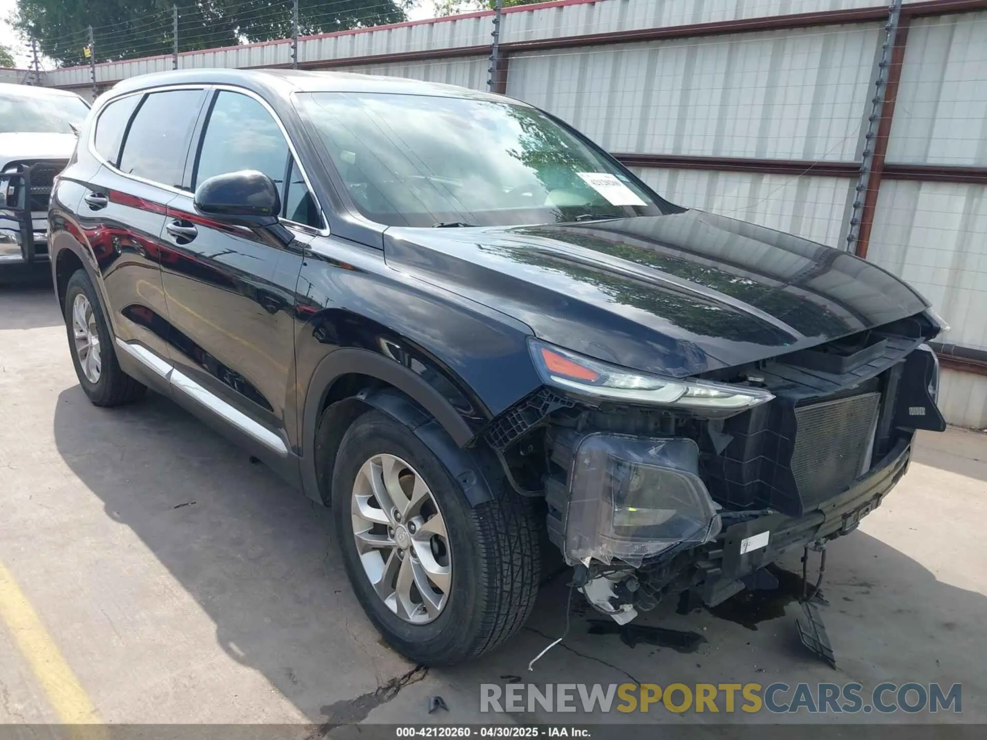 1 fotografías del automóvil dañado 5NMS33AD1LH238527 HYUNDAI SANTA FE 2020