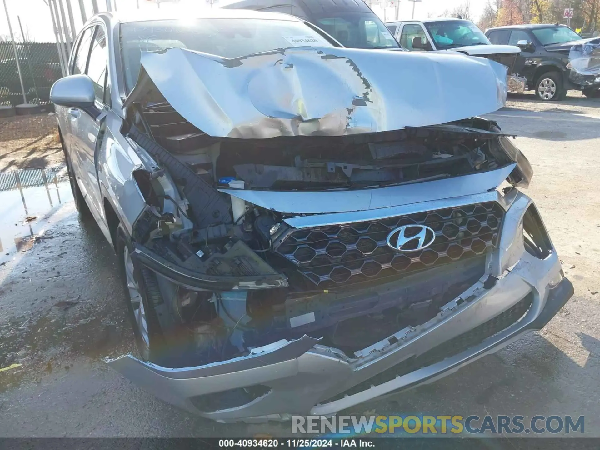 6 fotografías del automóvil dañado 5NMS33AD3LH145797 HYUNDAI SANTA FE 2020
