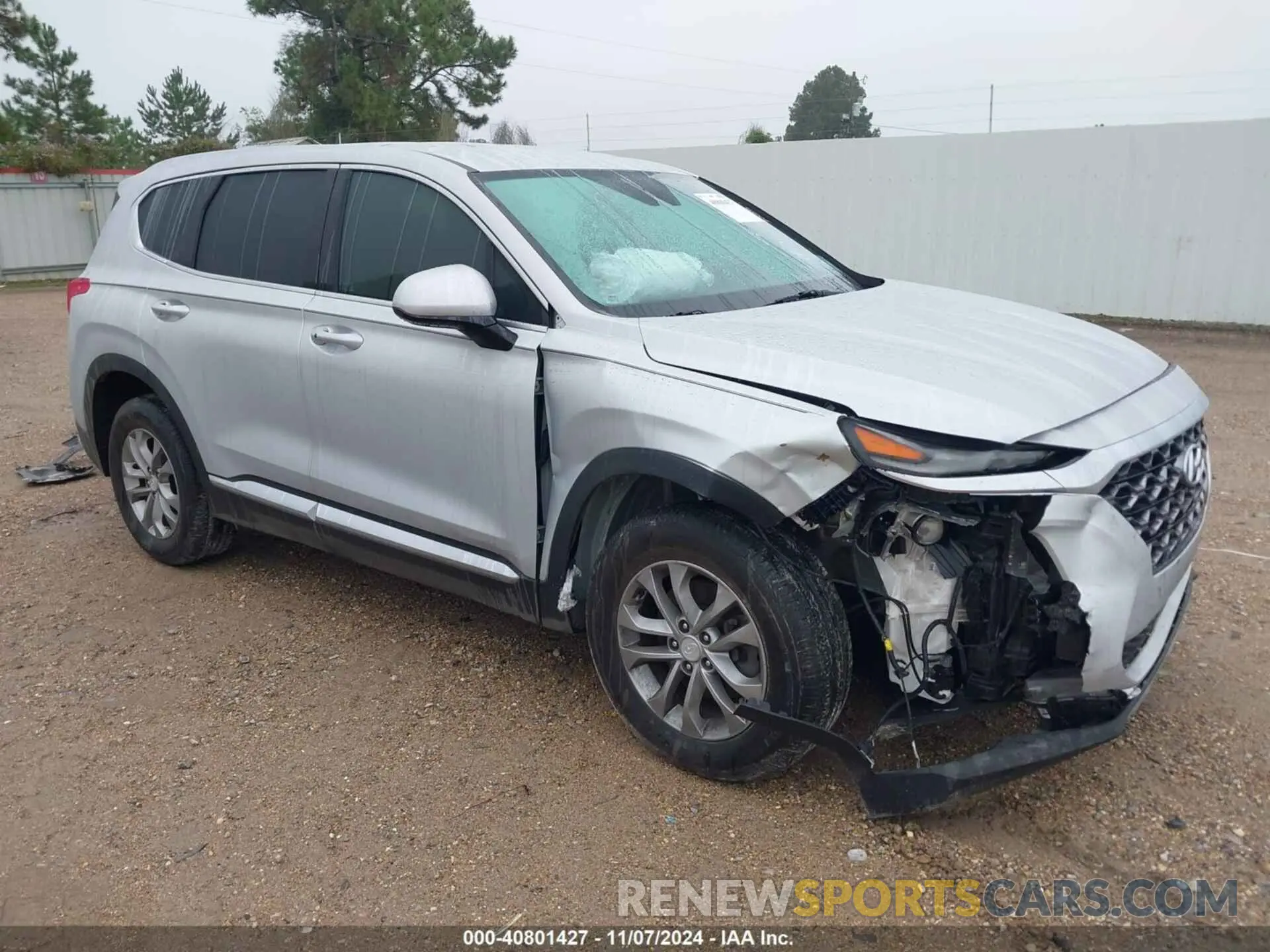 1 fotografías del automóvil dañado 5NMS33AD3LH170537 HYUNDAI SANTA FE 2020