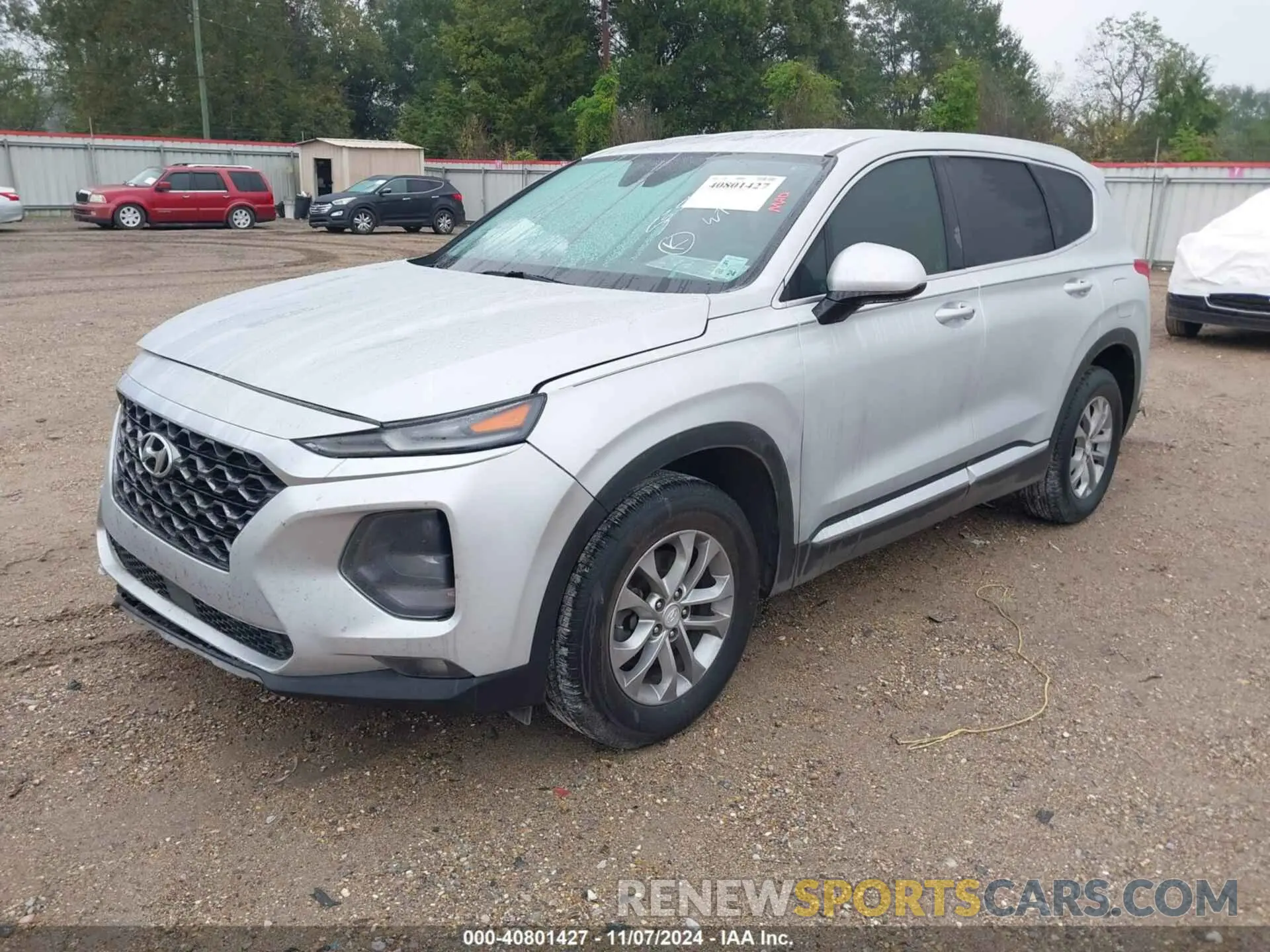 2 fotografías del automóvil dañado 5NMS33AD3LH170537 HYUNDAI SANTA FE 2020