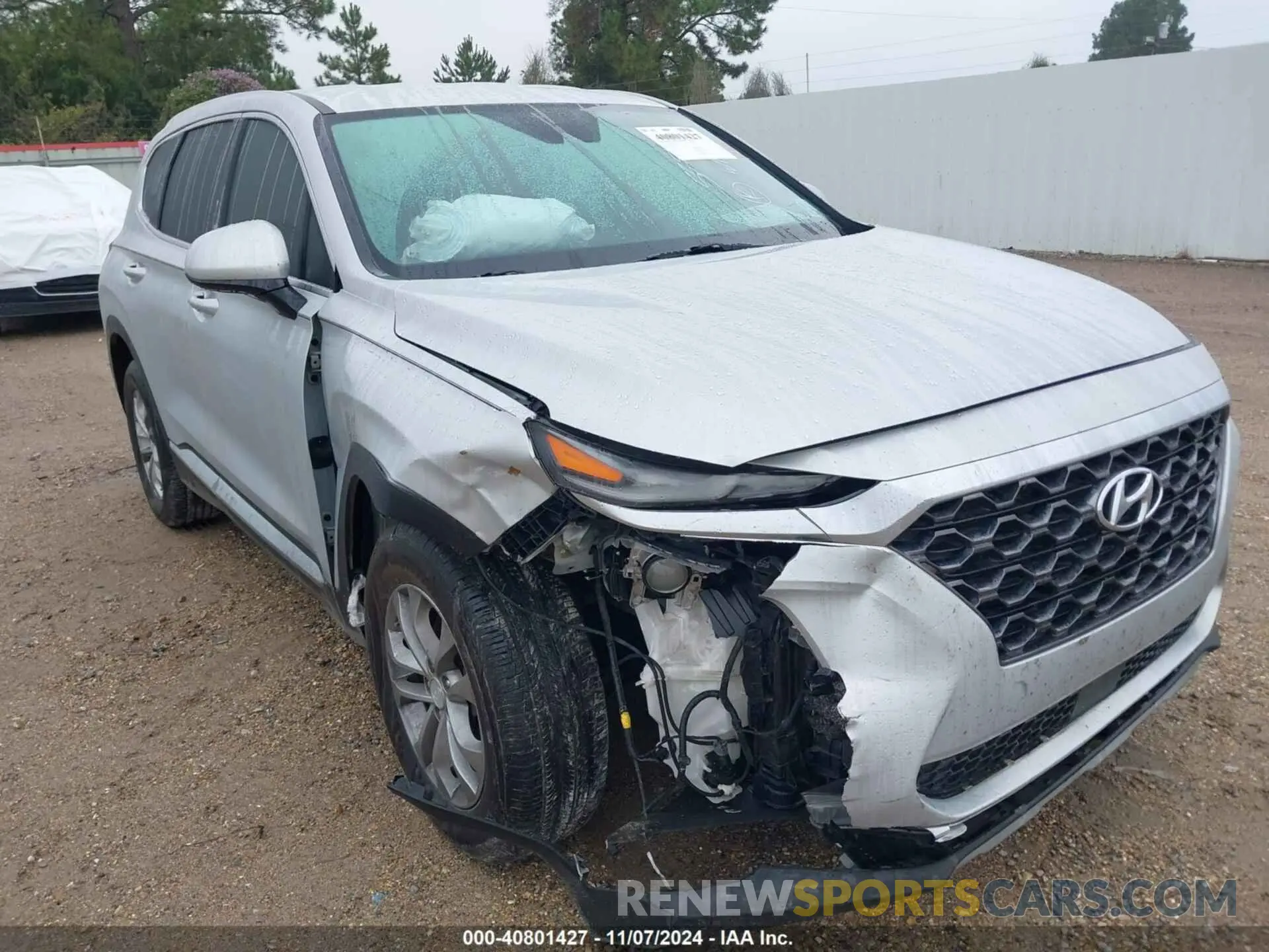 6 fotografías del automóvil dañado 5NMS33AD3LH170537 HYUNDAI SANTA FE 2020