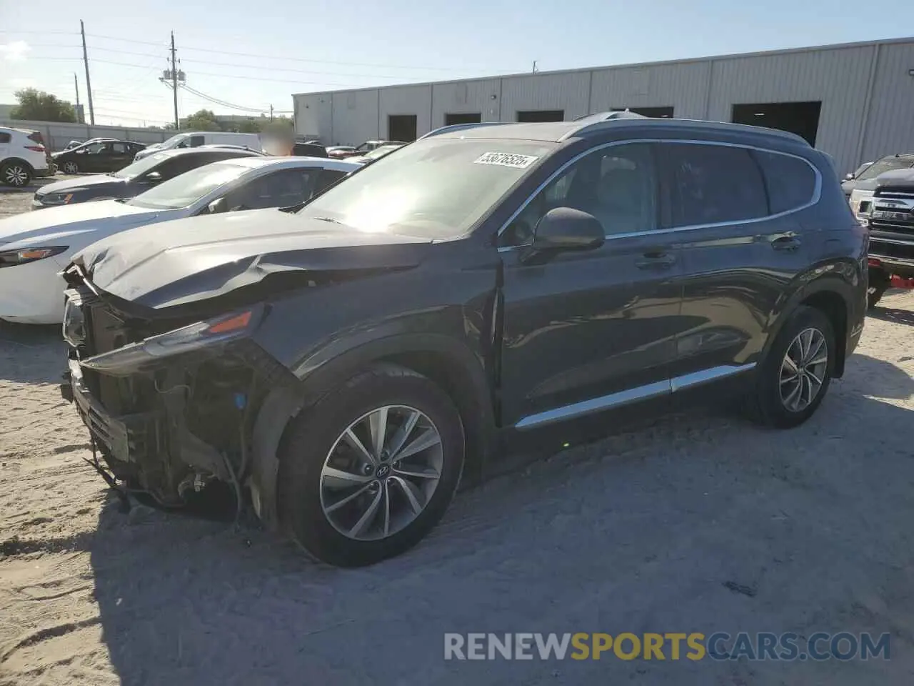 1 fotografías del automóvil dañado 5NMS33AD3LH231904 HYUNDAI SANTA FE 2020