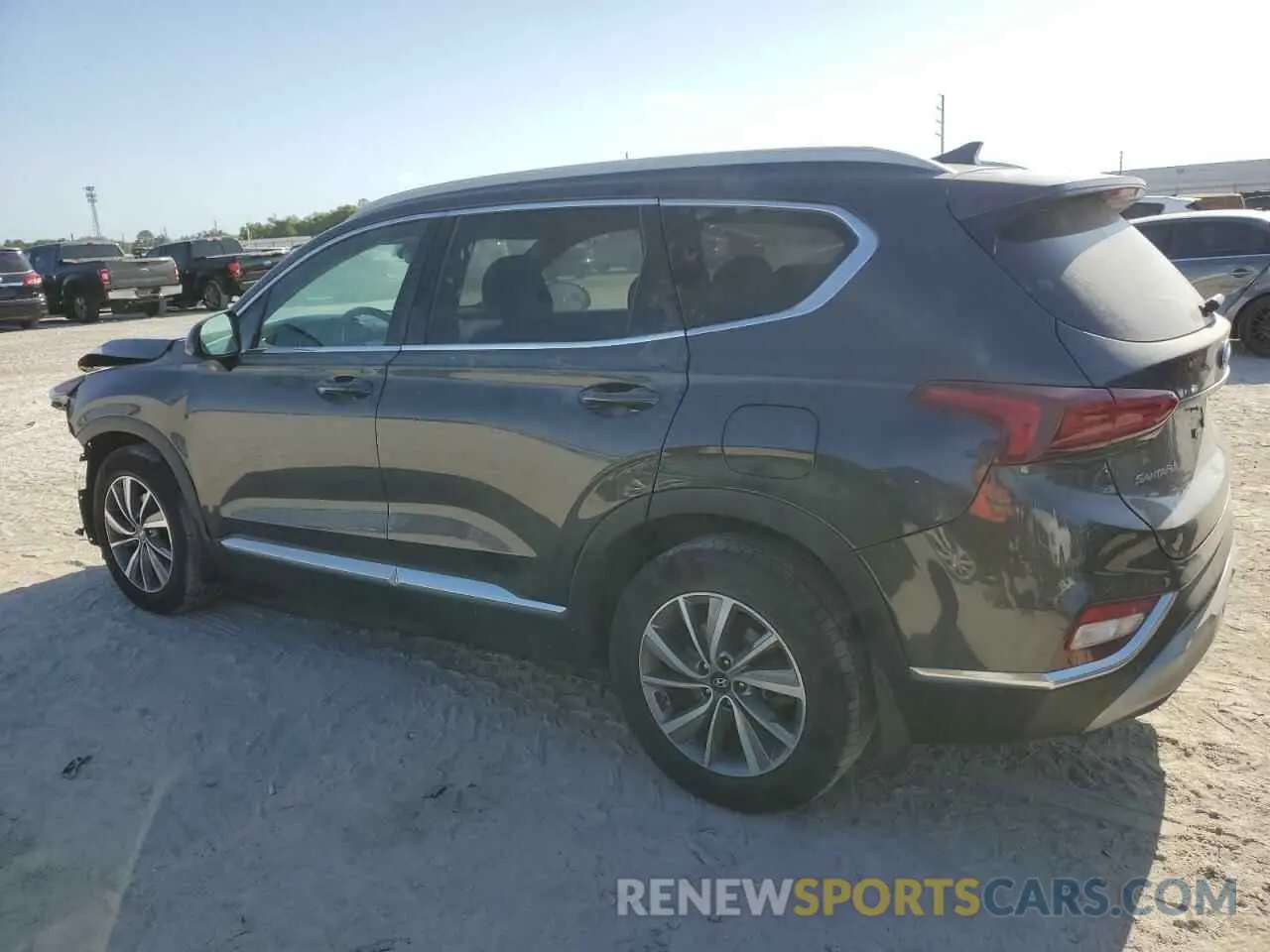 2 fotografías del automóvil dañado 5NMS33AD3LH231904 HYUNDAI SANTA FE 2020