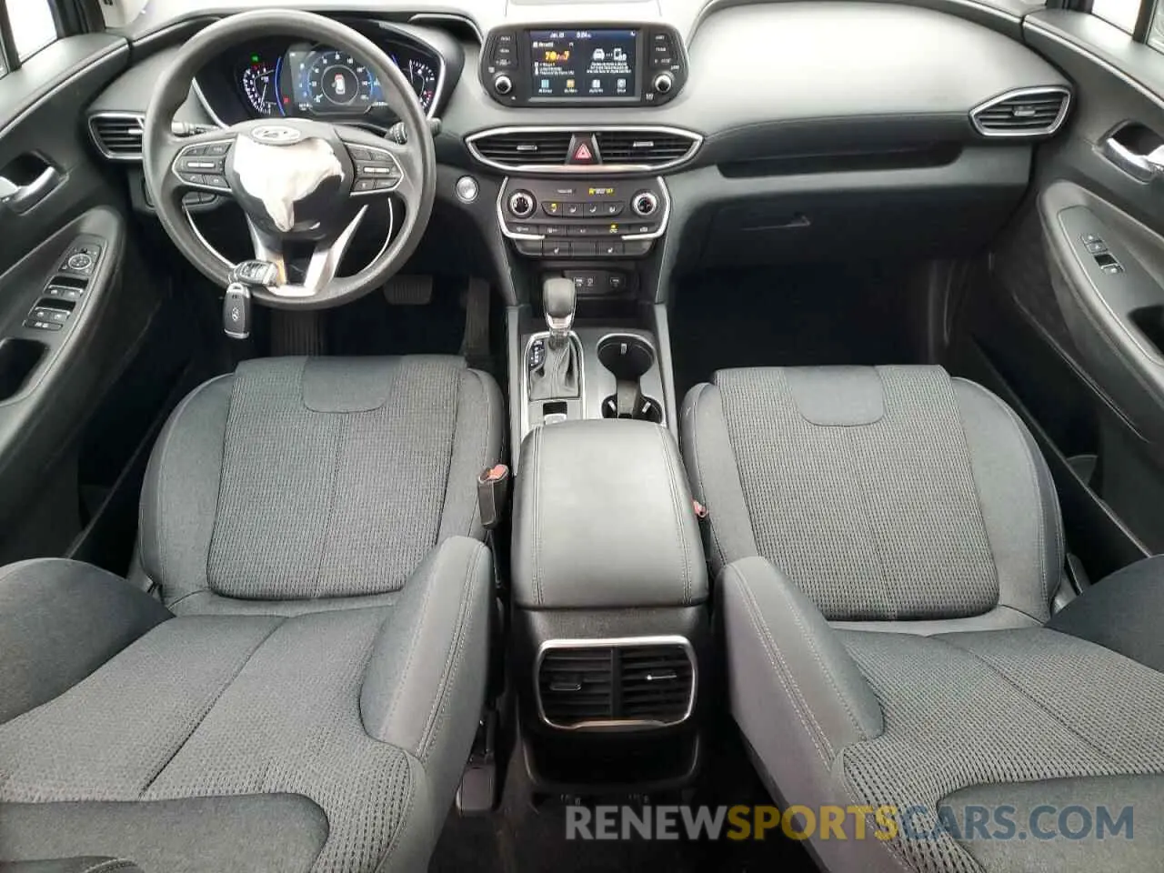 8 fotografías del automóvil dañado 5NMS33AD3LH232289 HYUNDAI SANTA FE 2020