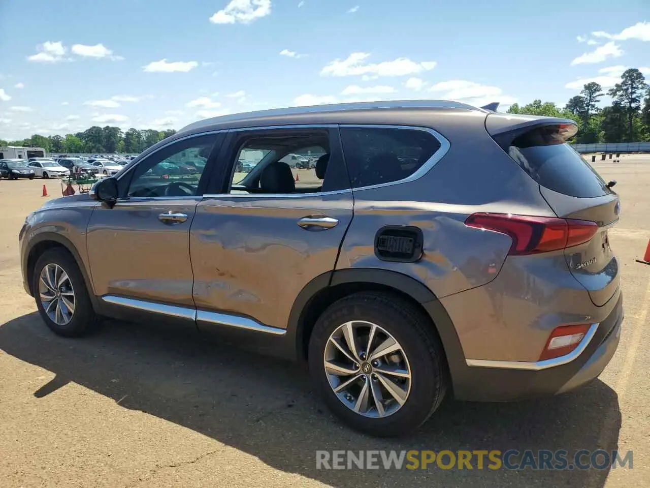 2 fotografías del automóvil dañado 5NMS33AD3LH243244 HYUNDAI SANTA FE 2020