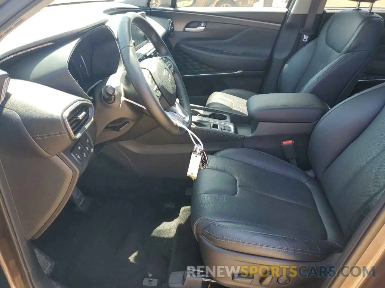 7 fotografías del automóvil dañado 5NMS33AD3LH243244 HYUNDAI SANTA FE 2020