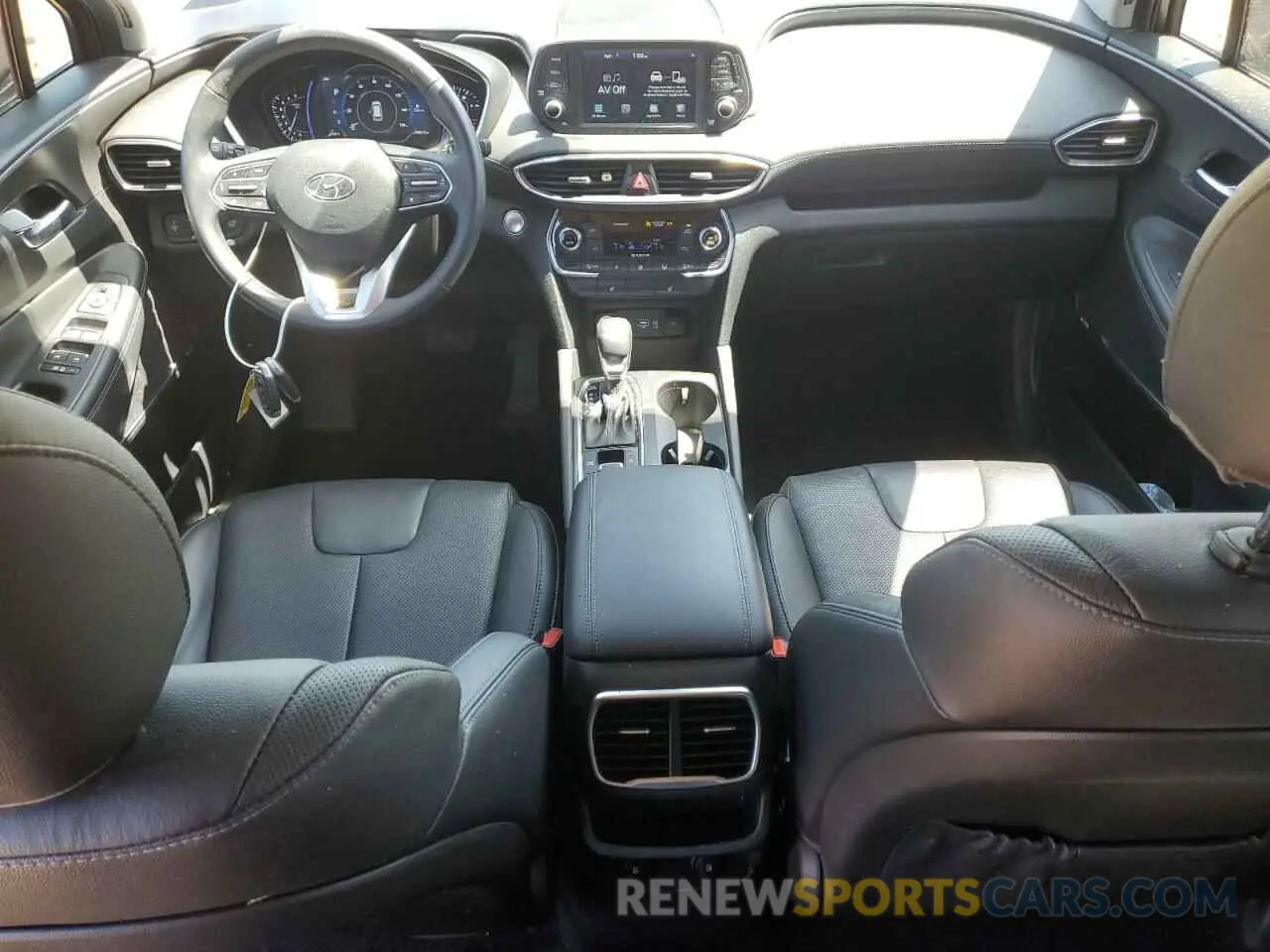 8 fotografías del automóvil dañado 5NMS33AD3LH243244 HYUNDAI SANTA FE 2020
