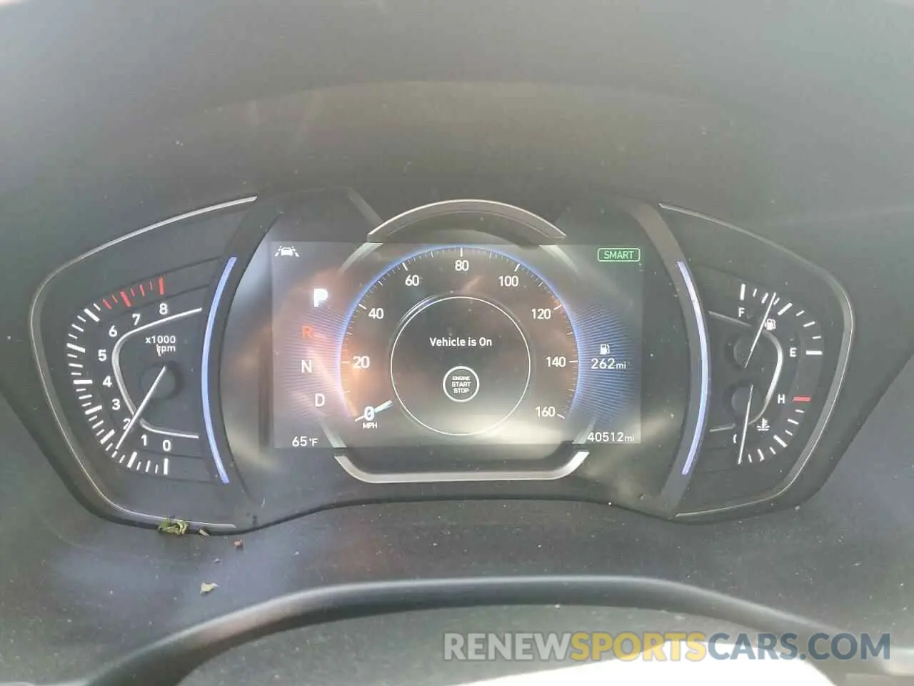 9 fotografías del automóvil dañado 5NMS33AD3LH243244 HYUNDAI SANTA FE 2020