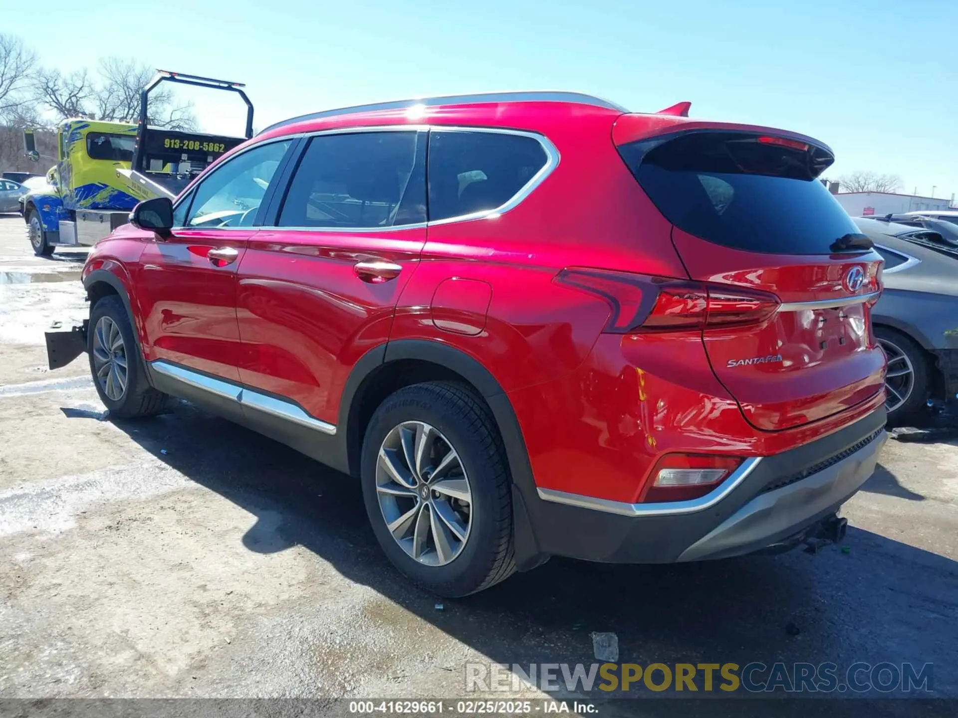 3 fotografías del automóvil dañado 5NMS33AD3LH254602 HYUNDAI SANTA FE 2020