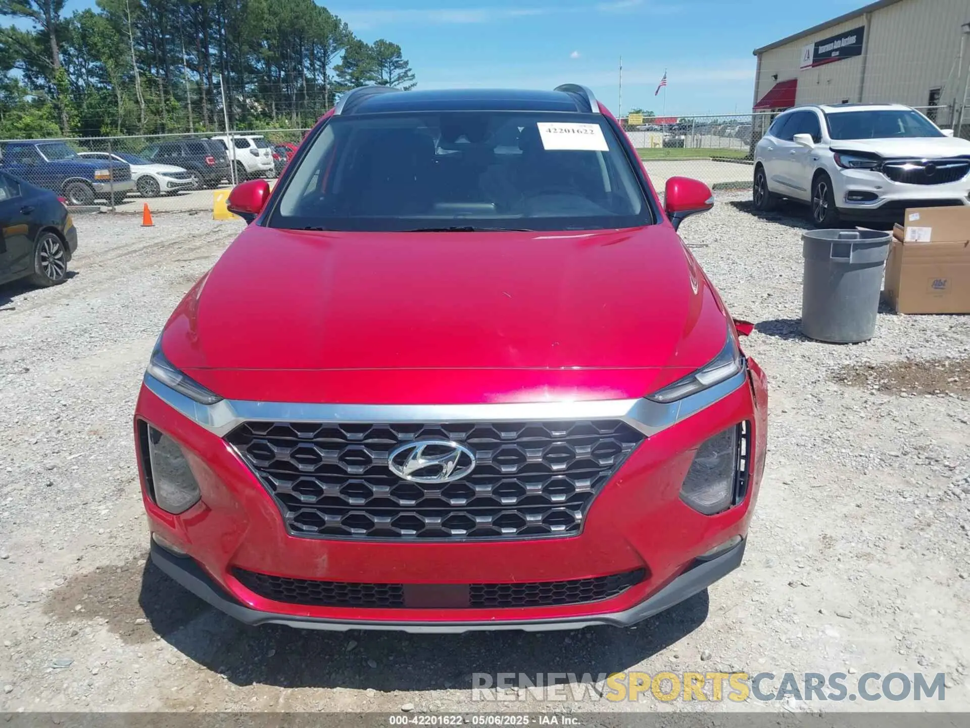 12 fotografías del automóvil dañado 5NMS33AD3LH291553 HYUNDAI SANTA FE 2020