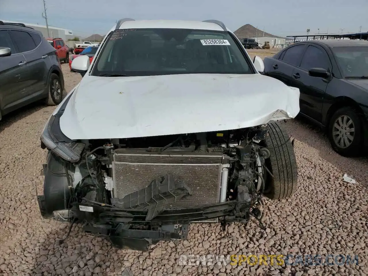5 fotografías del automóvil dañado 5NMS33AD4LH156209 HYUNDAI SANTA FE 2020