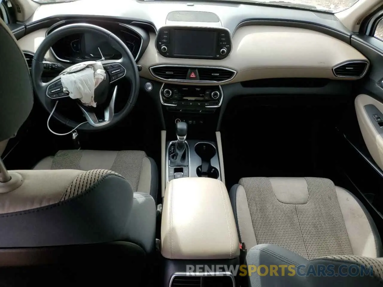 8 fotografías del automóvil dañado 5NMS33AD4LH156209 HYUNDAI SANTA FE 2020