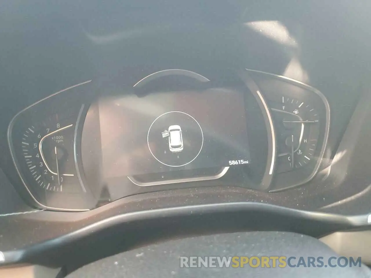 9 fotografías del automóvil dañado 5NMS33AD4LH156209 HYUNDAI SANTA FE 2020