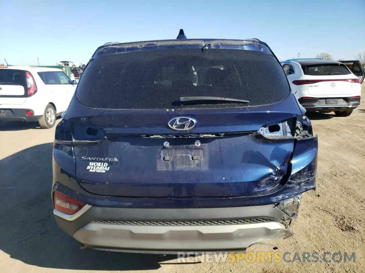 6 fotografías del automóvil dañado 5NMS33AD4LH161765 HYUNDAI SANTA FE 2020